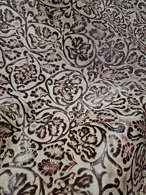 Cowboy Tool IVORY CHOCOLATE material sample