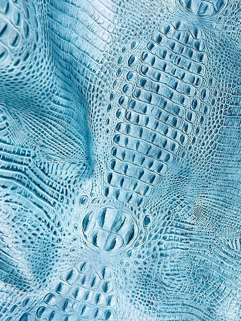 Crocodile BAYOU FIJI material sample