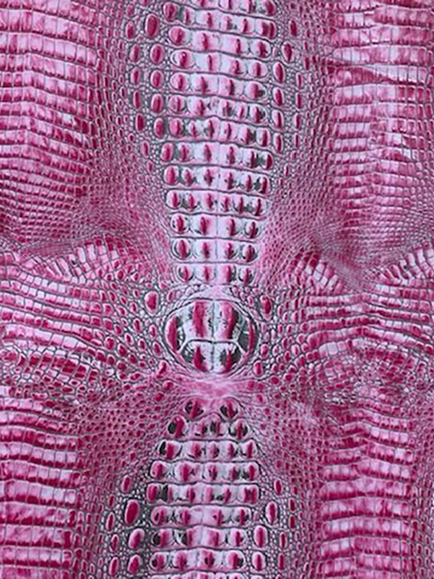 Crocodile FLAMINGO material sample