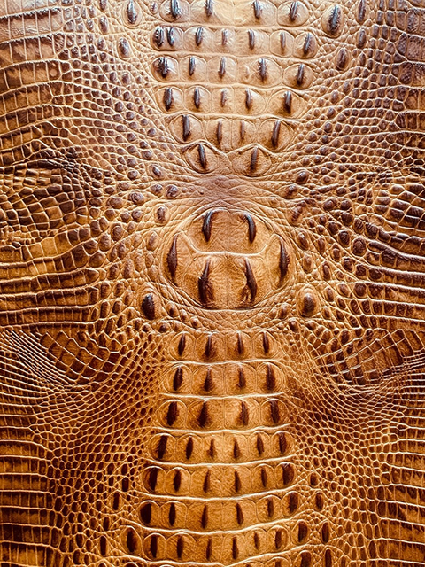 Crocodile SADDLE 2 material sample