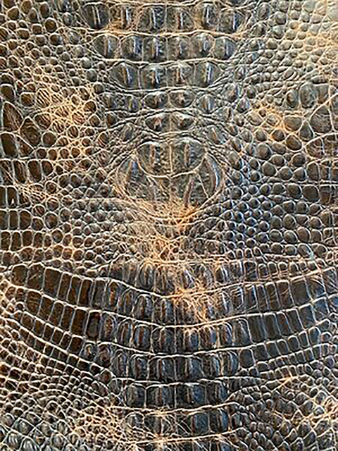 Croc Sierra WALNUT material sample