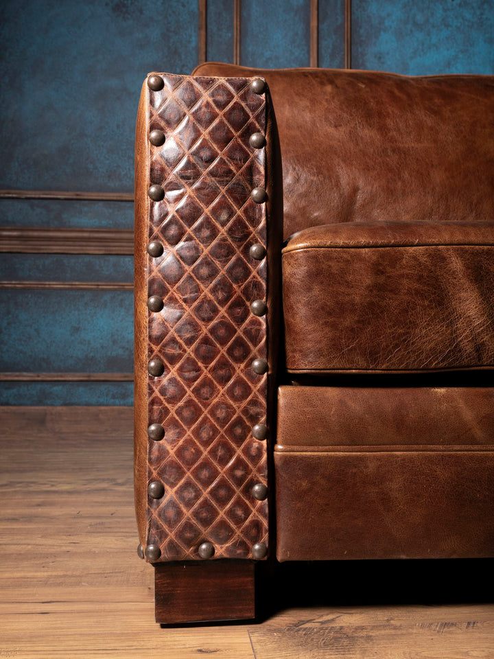 Highpoint Power Reclining Leather Sofa