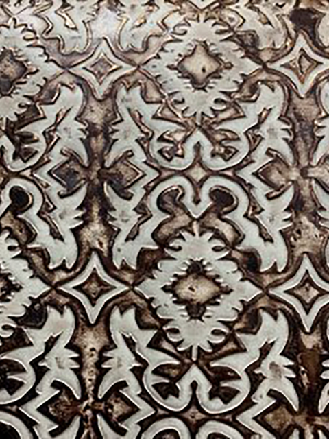 Laredo IVORY CHOCOLATE material sample