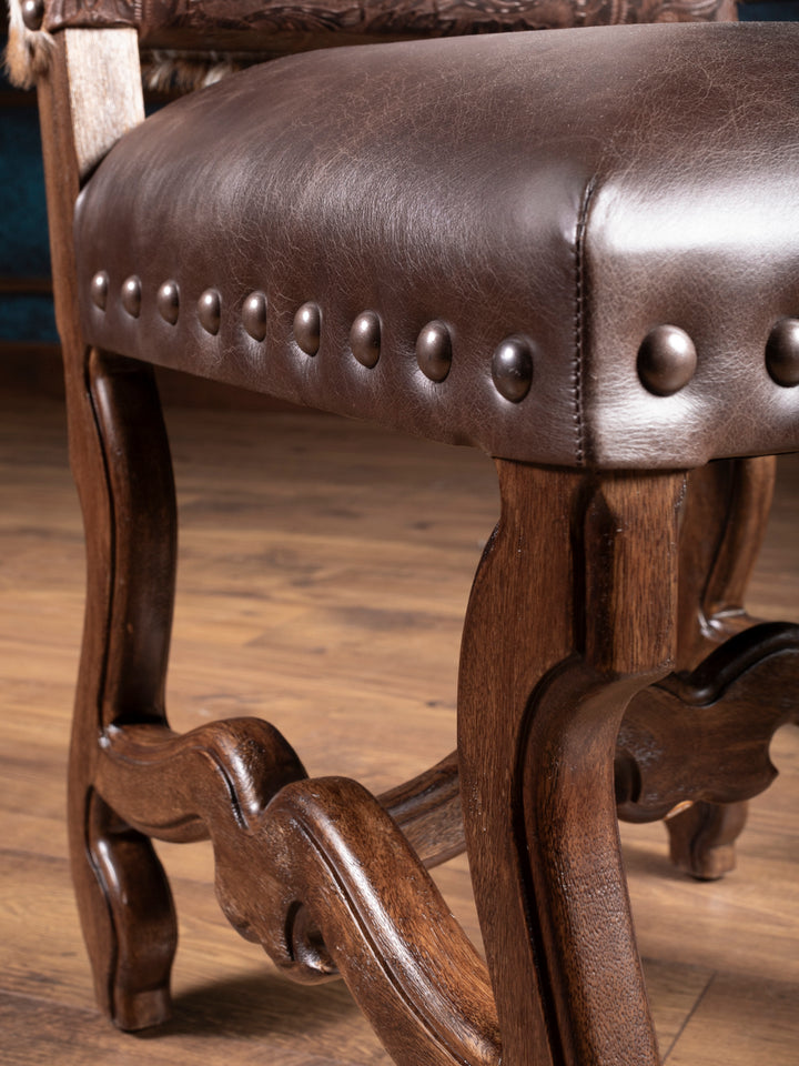 Leather Colt Axis Dining Chair