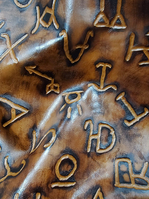 Mini Brands DARK SADDLE material sample