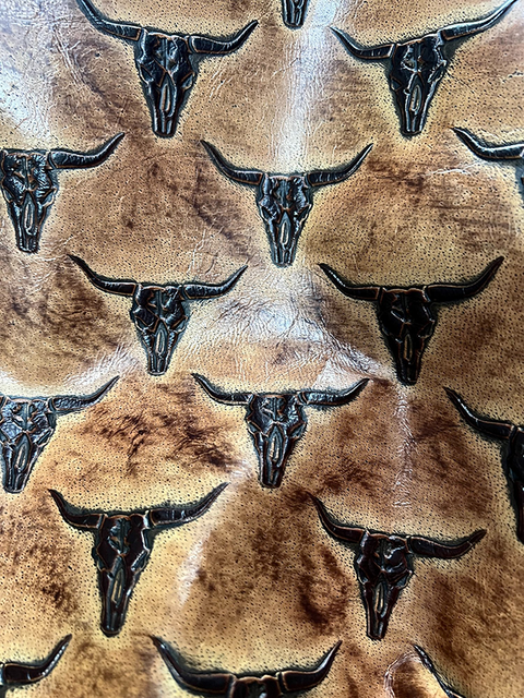 Mini Longhorn SEPIA material sample