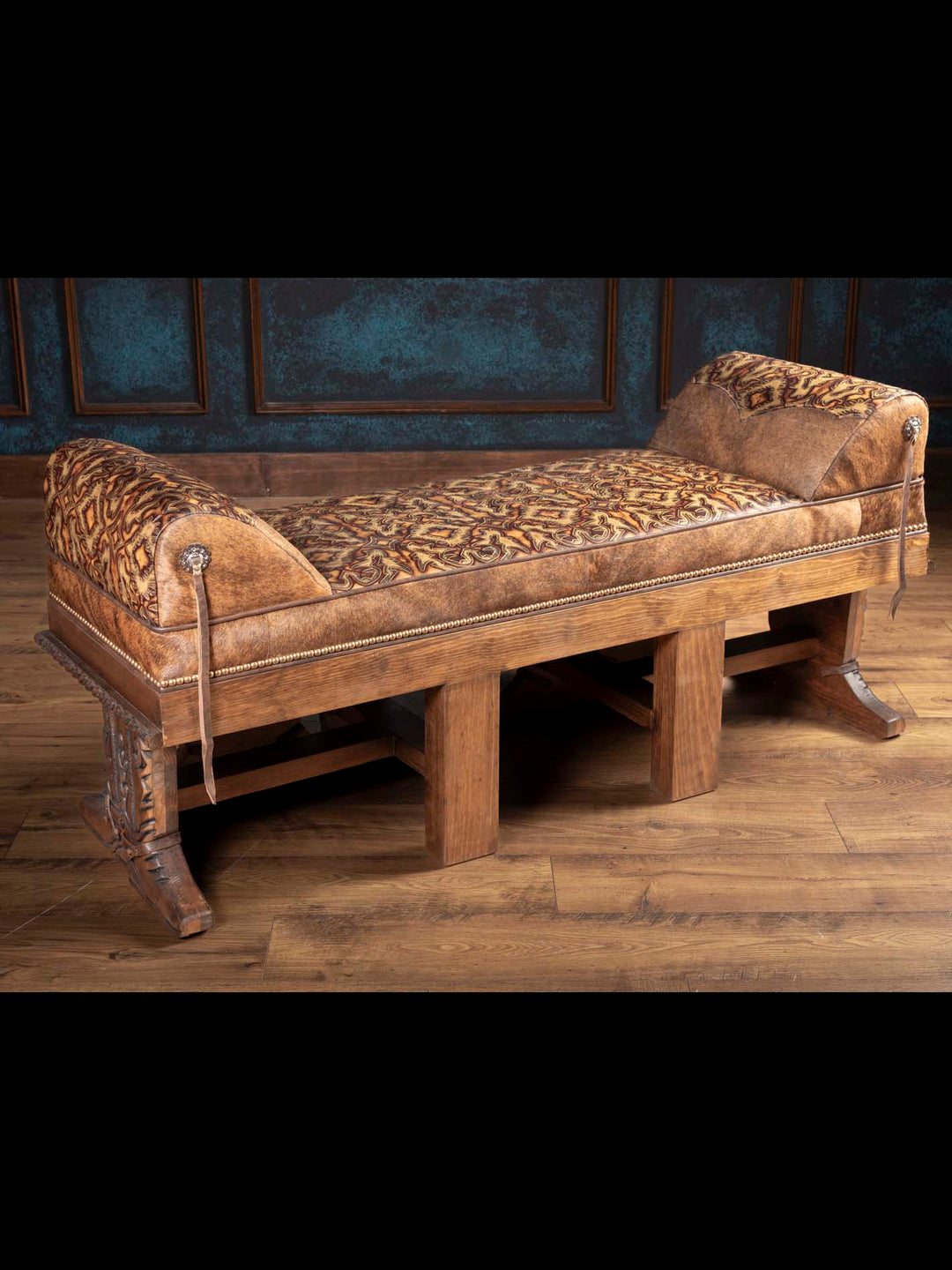 Nocona Leather Boot Bench
