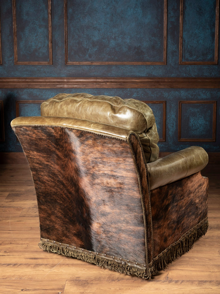 Pine Ridge Architect Leather Swivel Chair