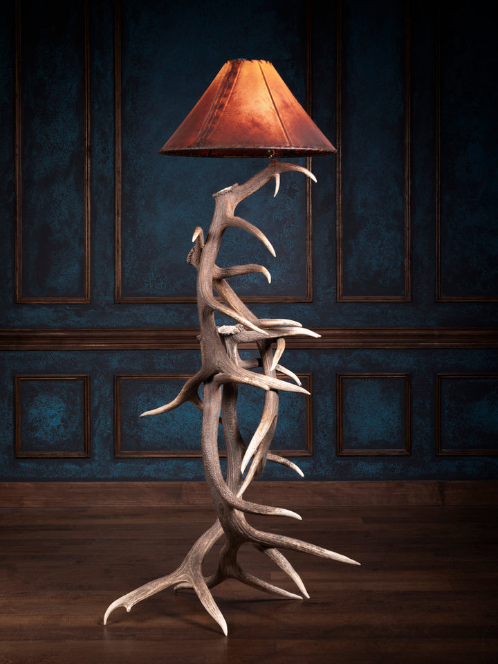 Red Lodge Antler Floor Lamp