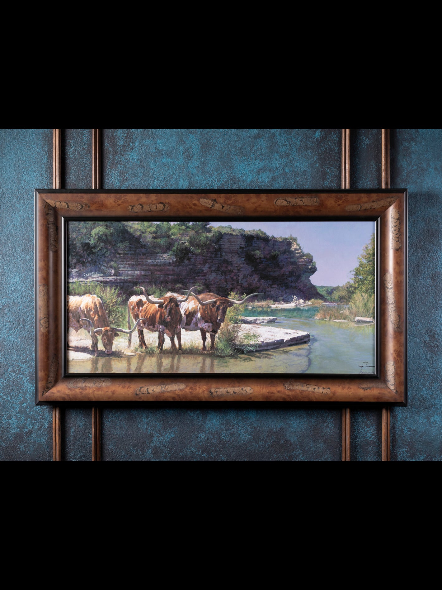 Cold Creek Canyon by Ragan Gennusa - Framed Western Wall Art – Runyon's ...