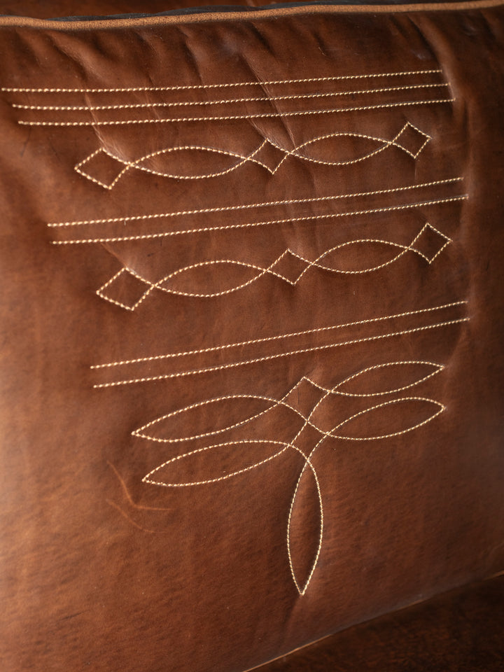 Heritage Whipstitch Leather Sofa