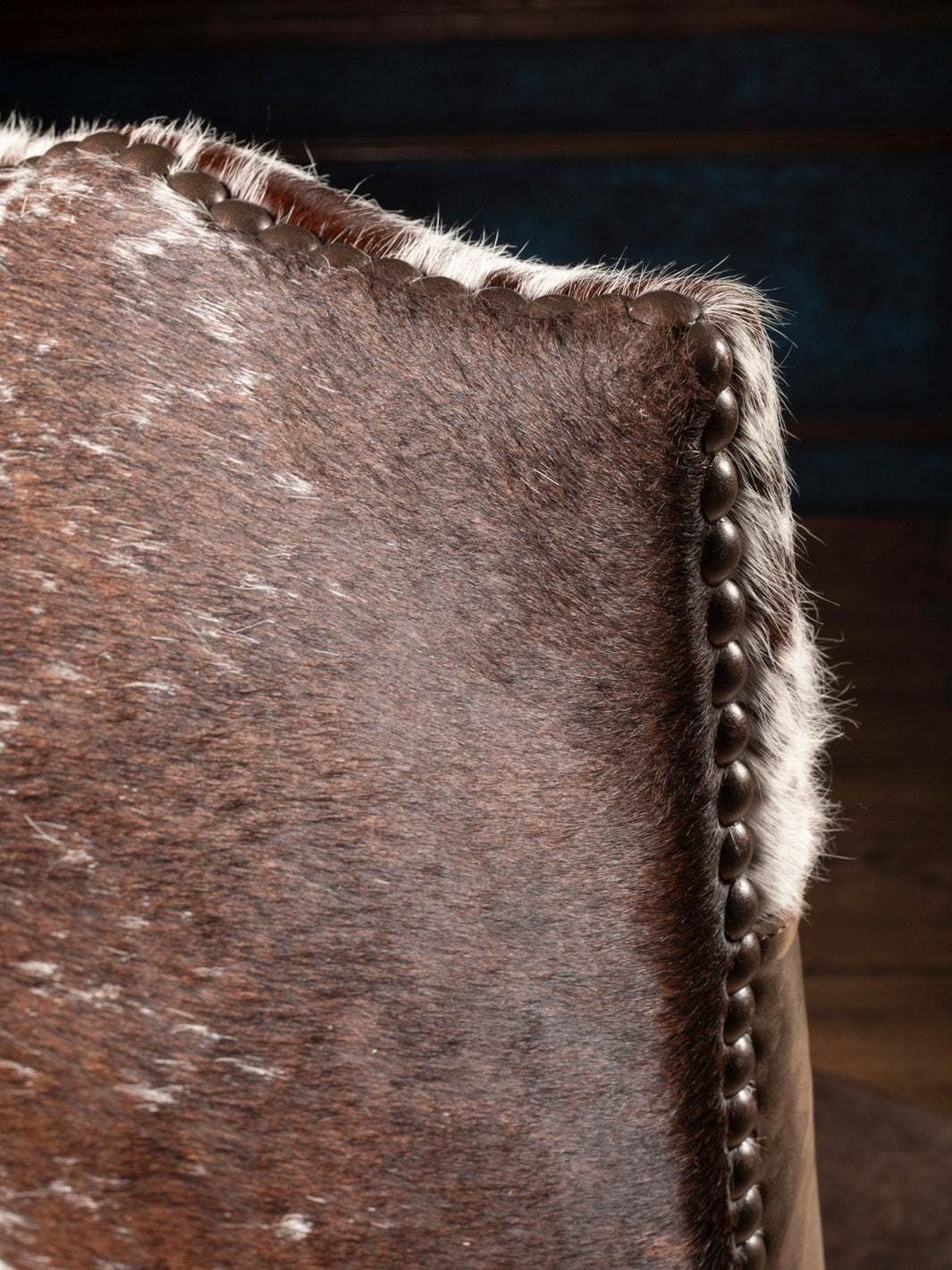 Tufted Desert Mustang Leather Desk Chair
