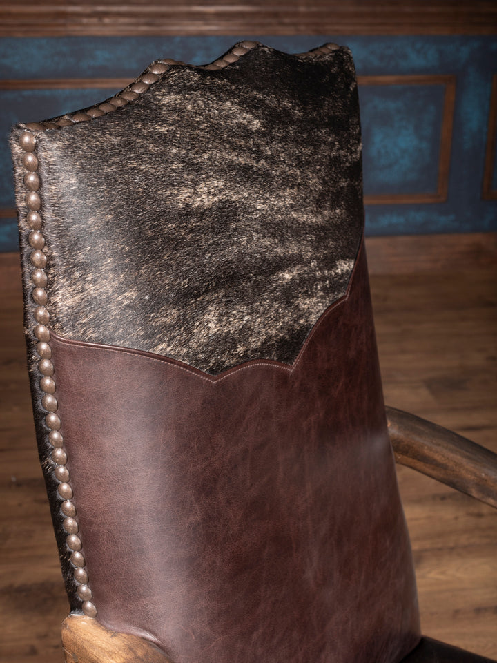 Urban Cowhide & Leather Desk Chair