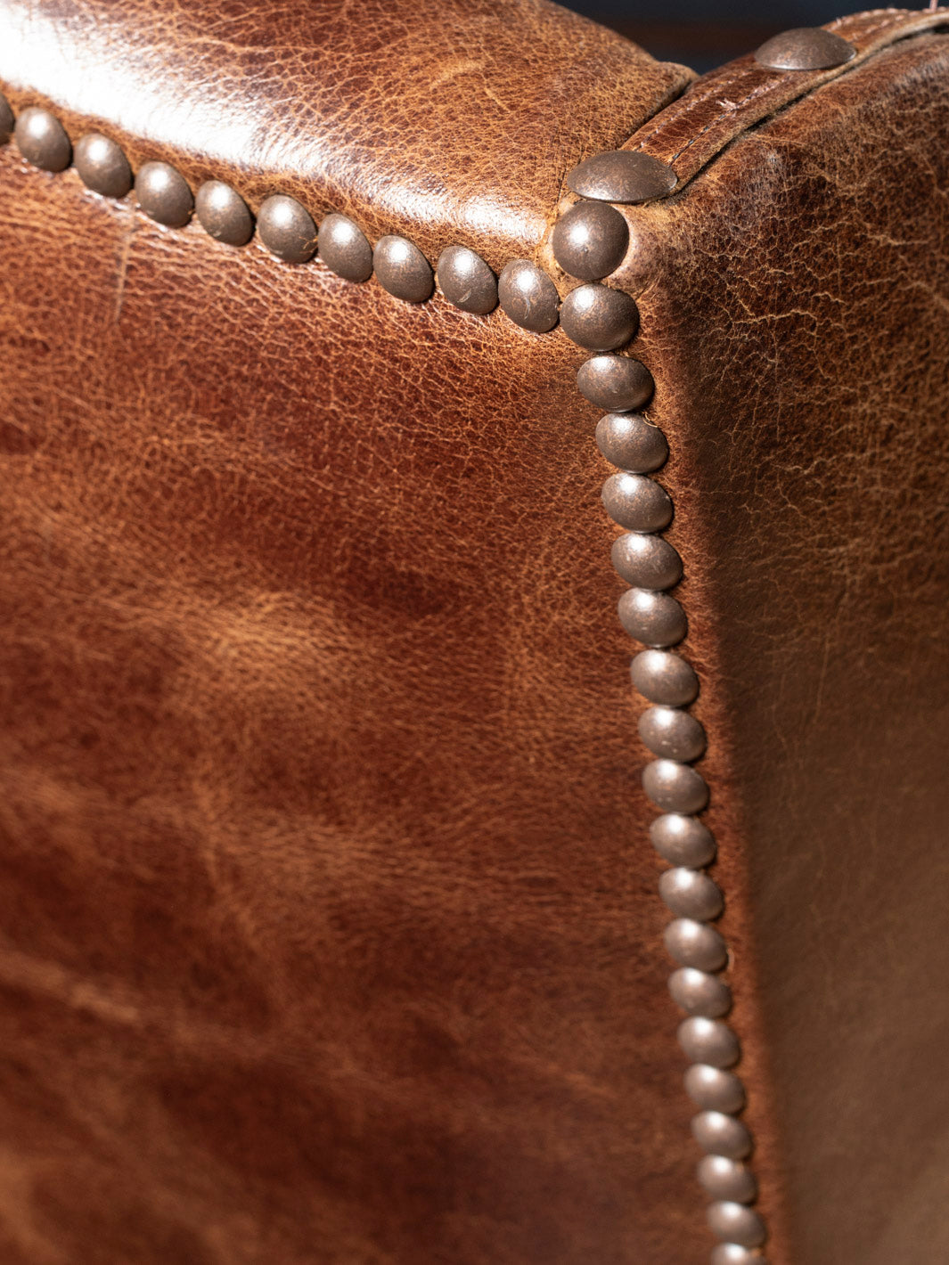 Western Executive Tufted Leather Desk Chair