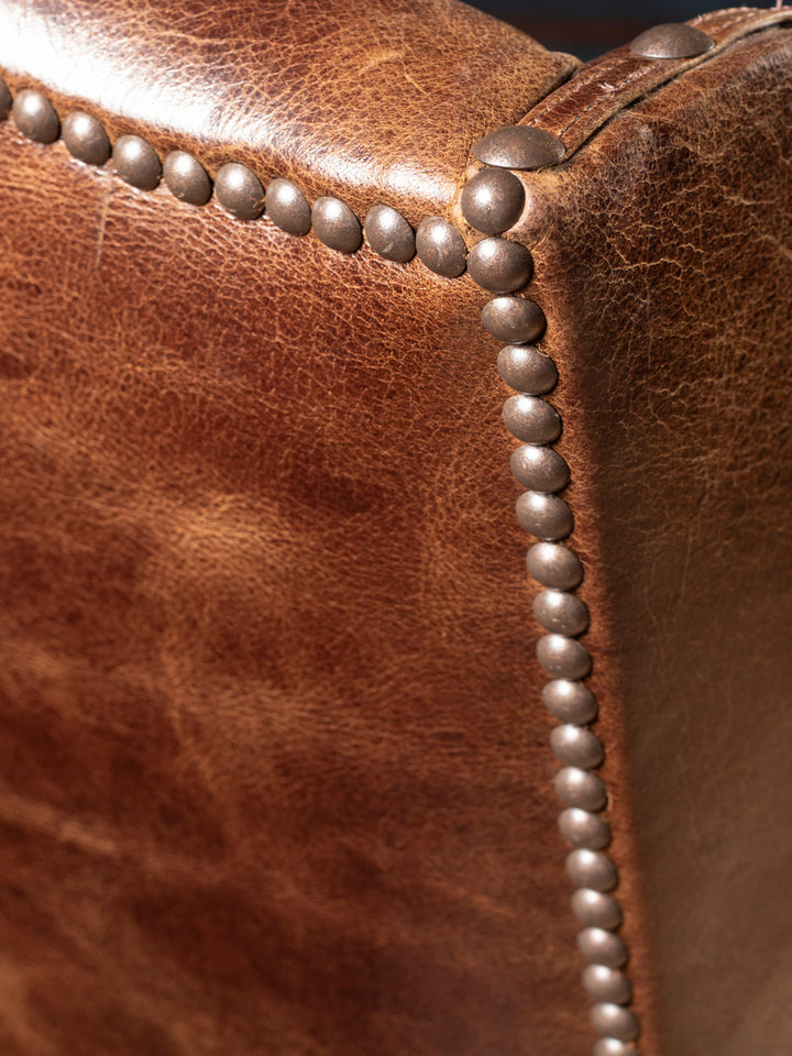 Western Executive Tufted Leather Desk Chair