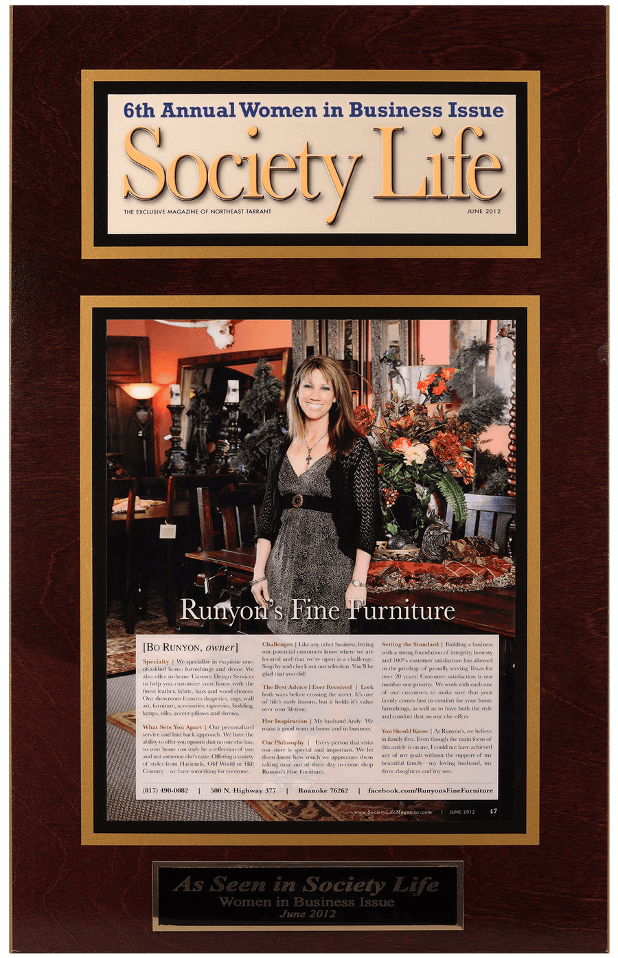 As Seen In – Runyon's Fine Furniture