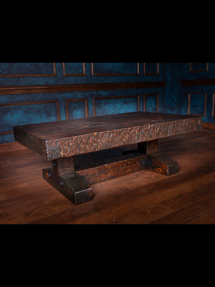 Knotty Alder Rustic Coffee Table