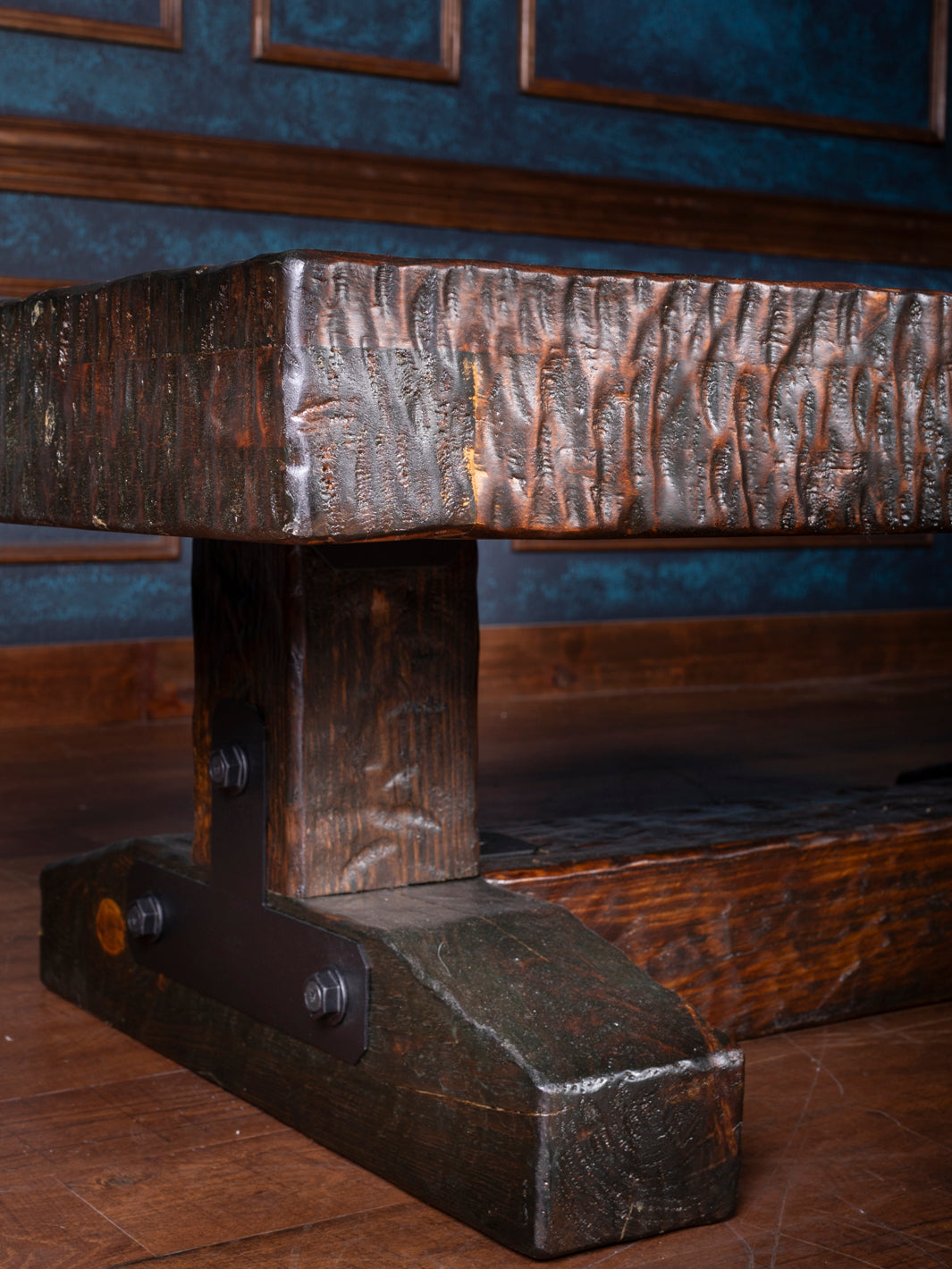 Knotty Alder Rustic Coffee Table