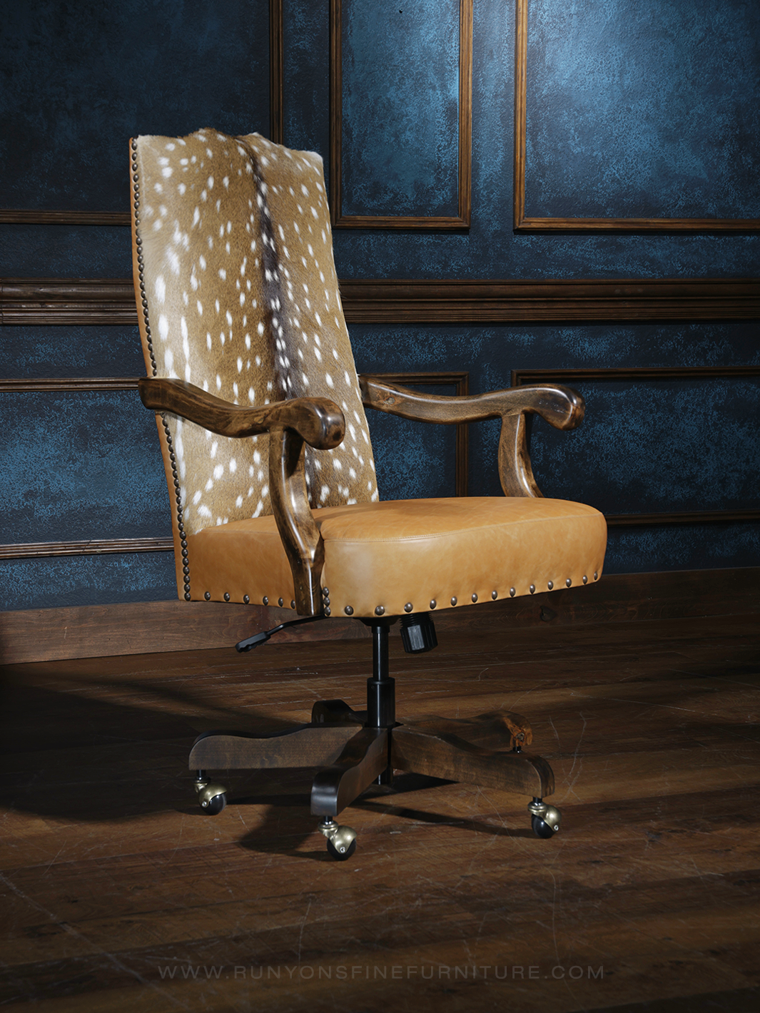 Tuscany Axis Hide Desk Chair
