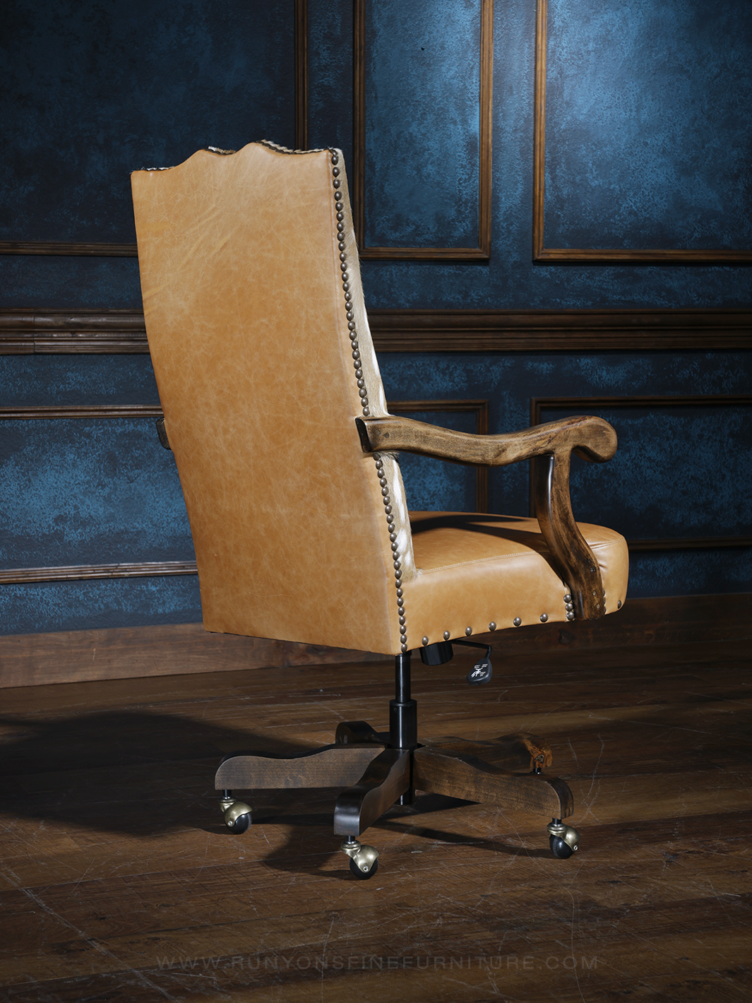 Tuscany Axis Hide Desk Chair