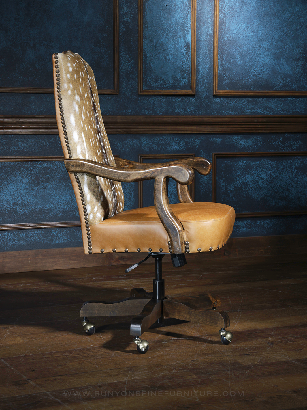 Tuscany Axis Hide Desk Chair