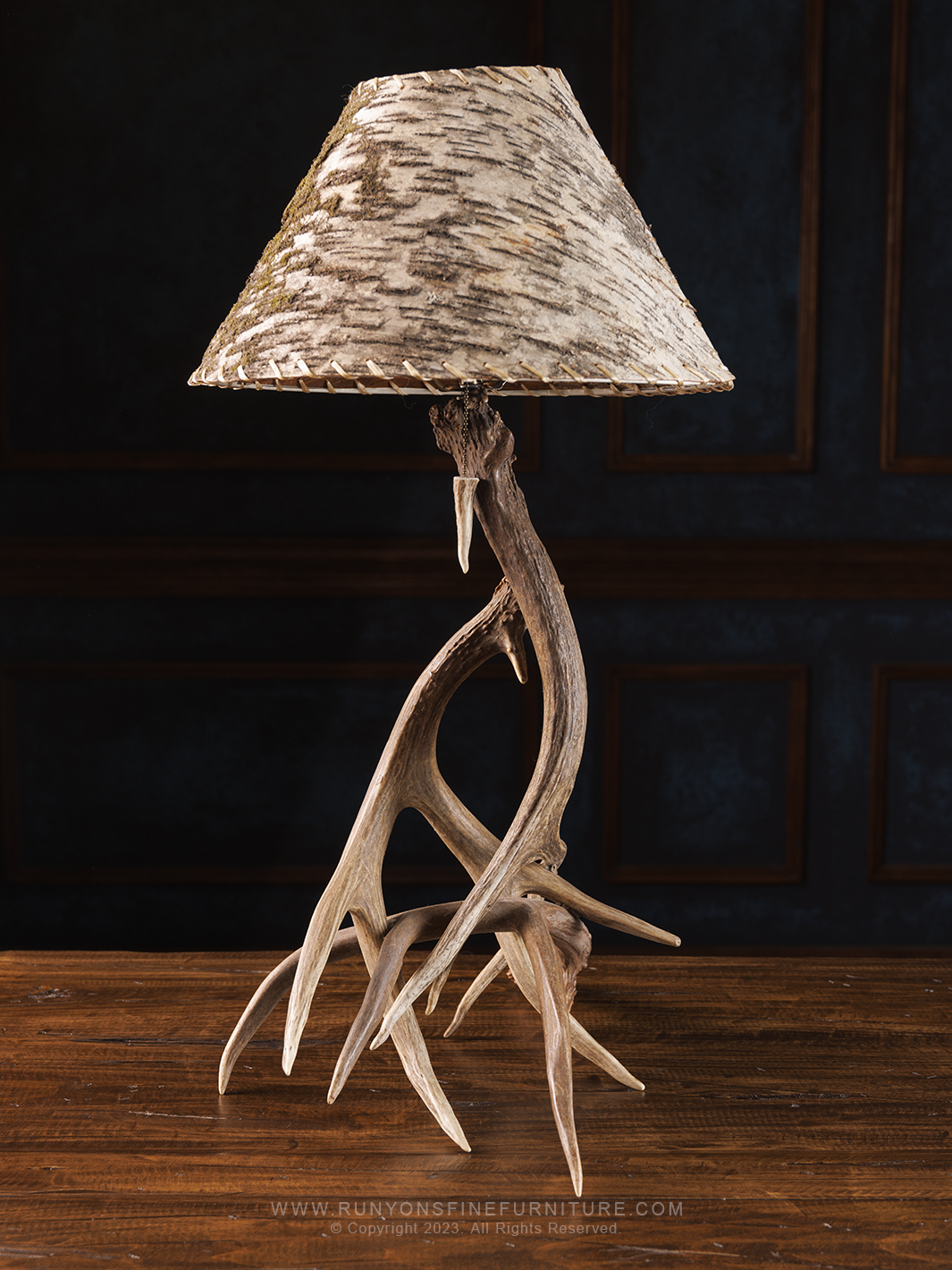 Mountain Lodge Antler Table Lamp