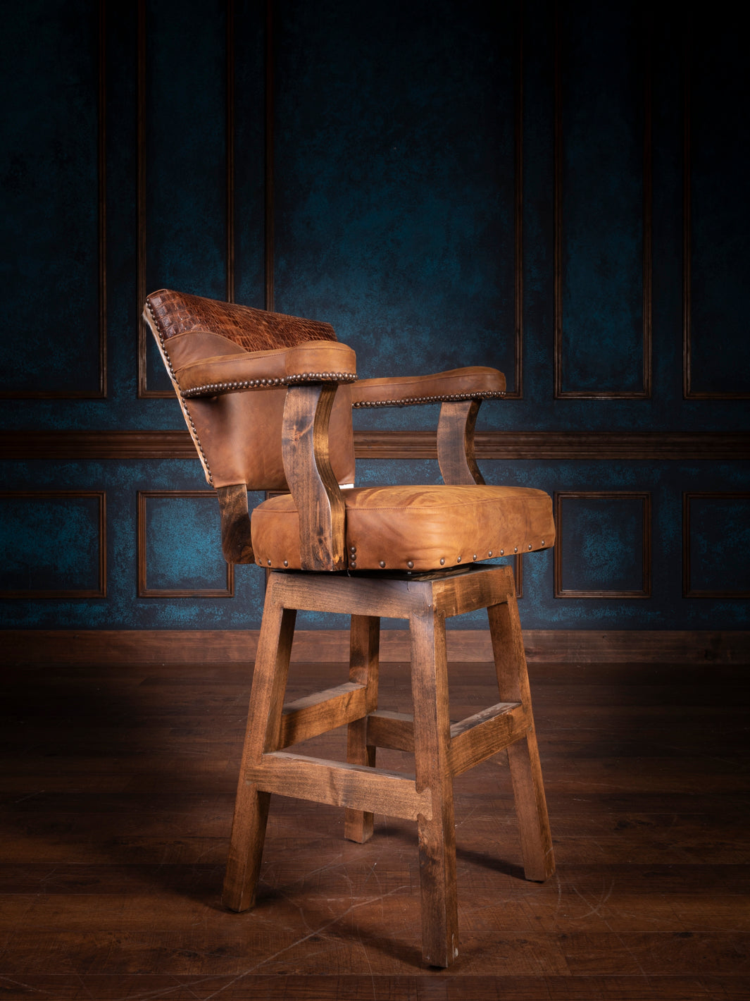 Preserve Sycamore Leather Axis Bar Stool – Runyon's Fine Furniture