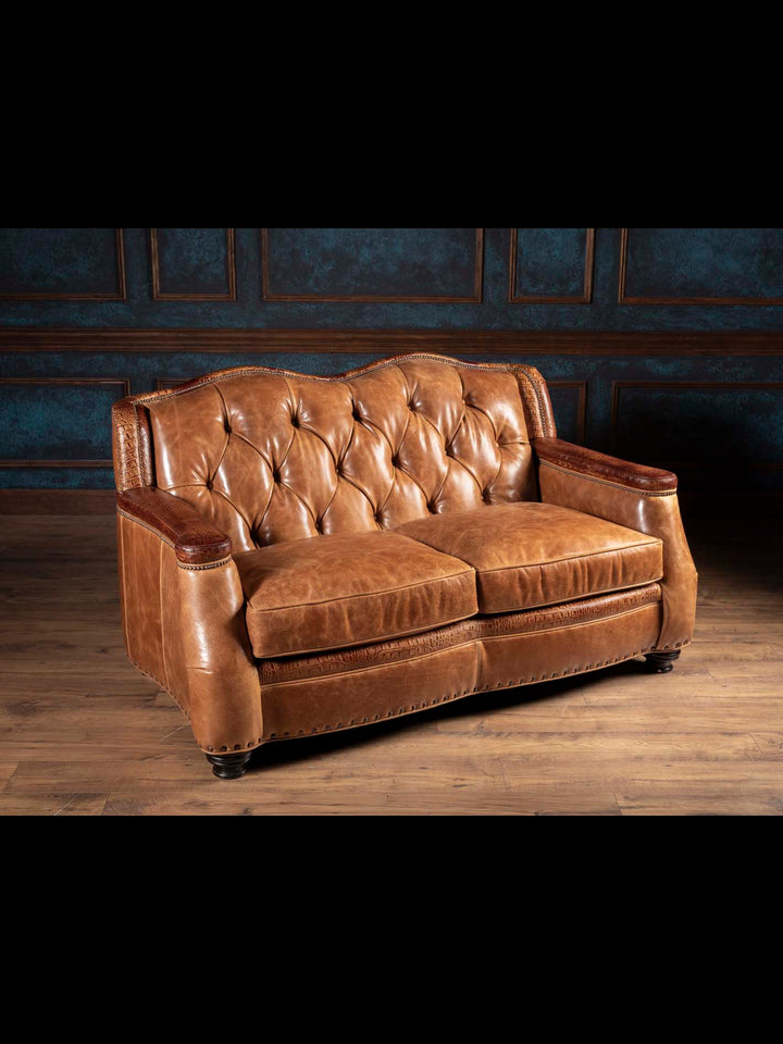 Saddleback Leather Loveseat