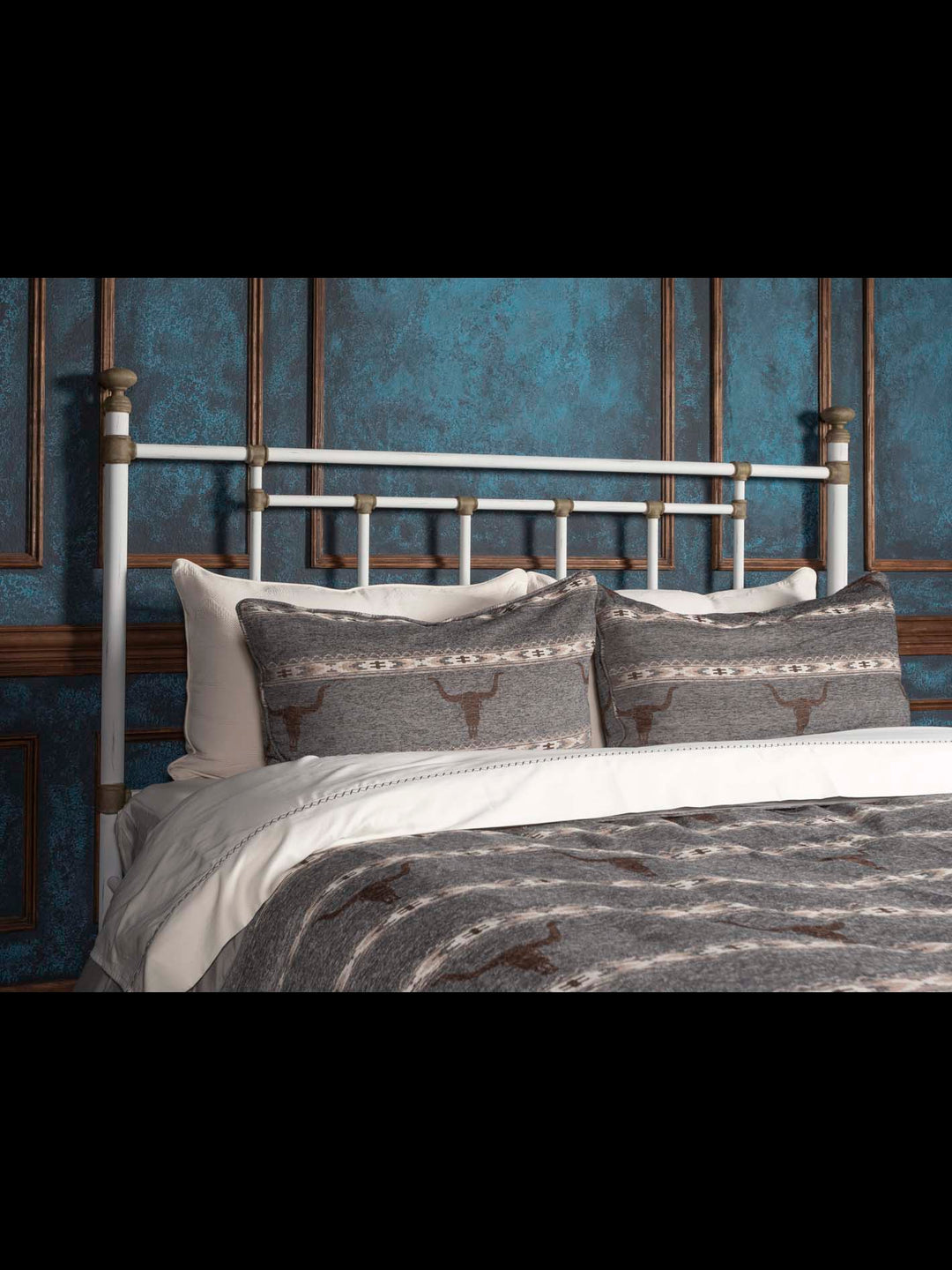 Prairie Manor Forged Iron Bed
