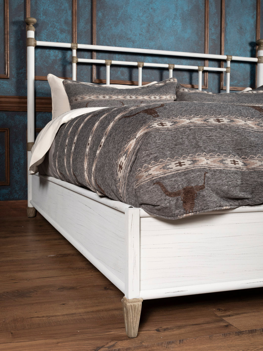 Prairie Manor Forged Iron Bed