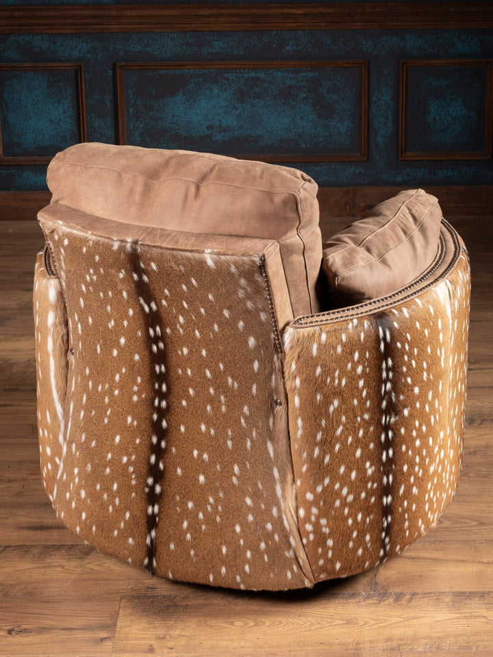 Springfield Axis Leather Snug Swivel Recliner