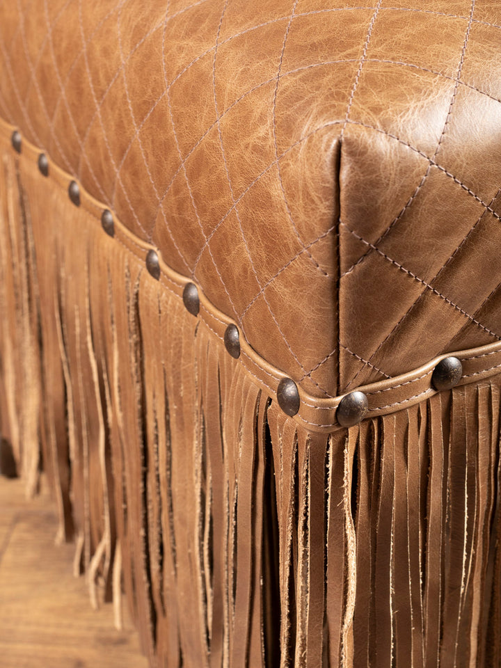 Cheyenne Fringe Leather Dining Chair