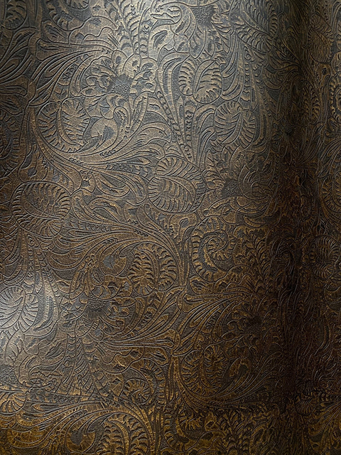 Rustic FLORAL EARTH material sample