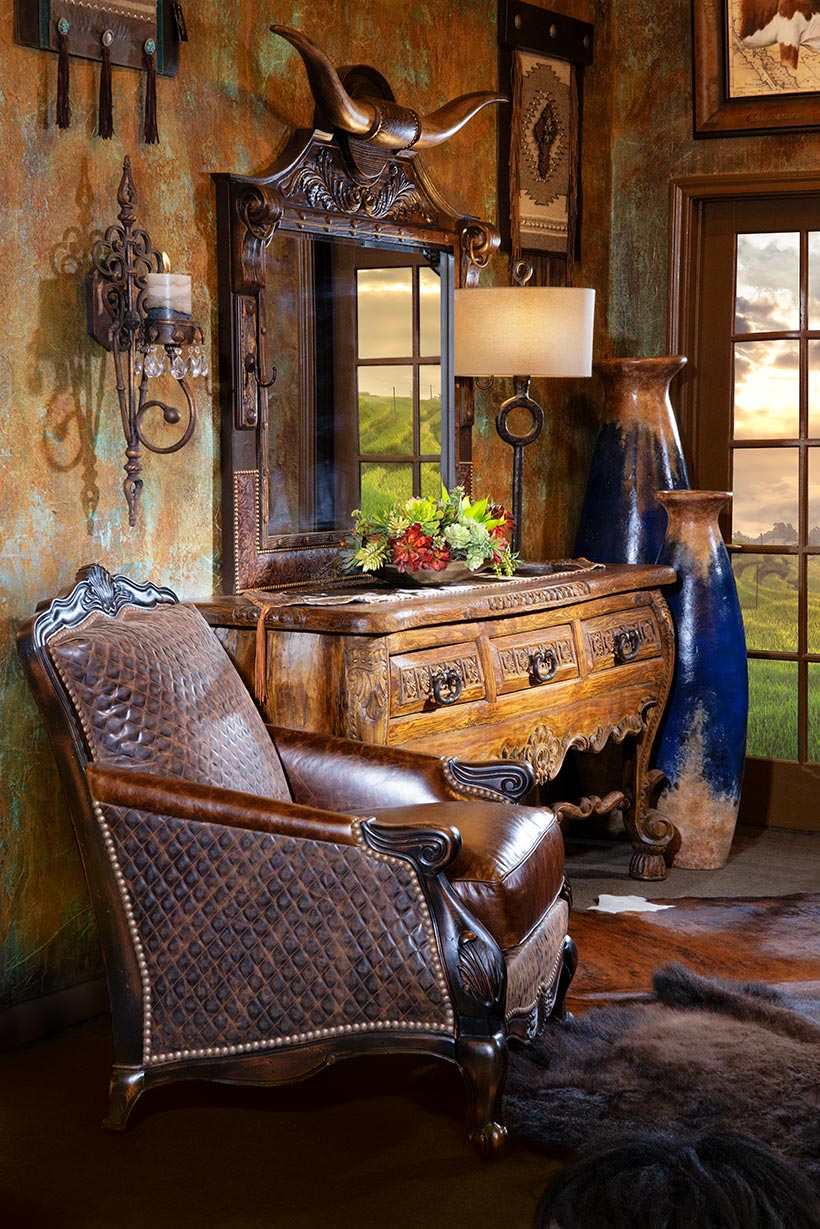 rustic western luxury furniture