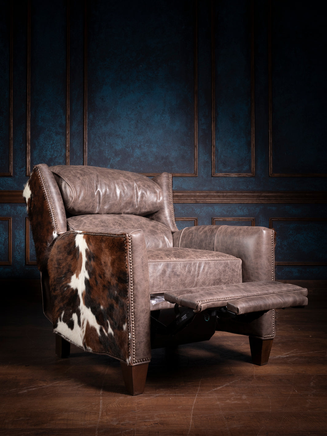 Santorini Ranch Leather Recliner