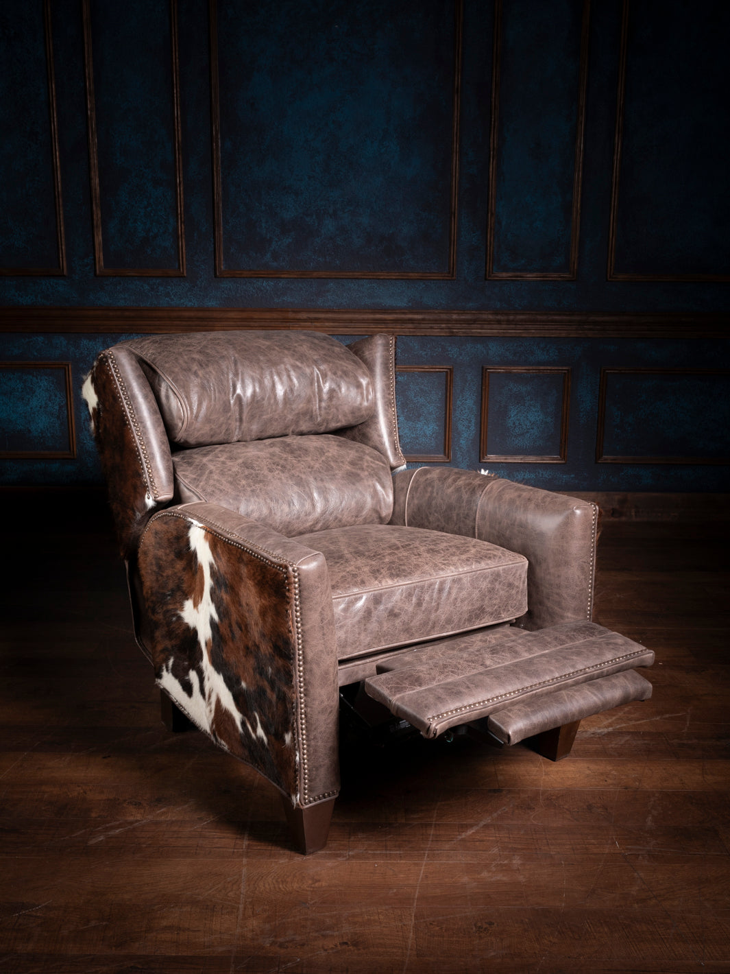 Santorini Ranch Leather Recliner