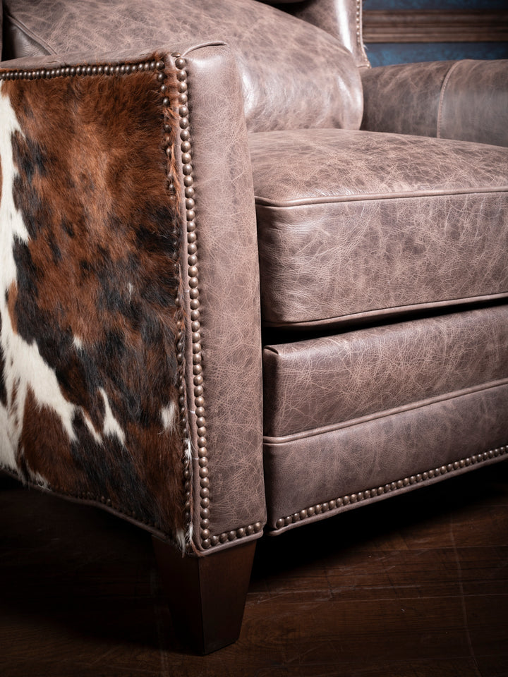 Santorini Ranch Leather Recliner