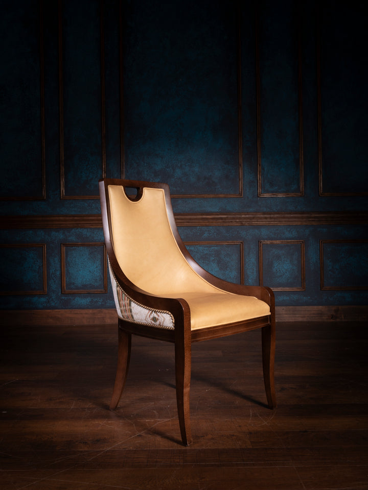 Trail Ride Leather Dining Chair