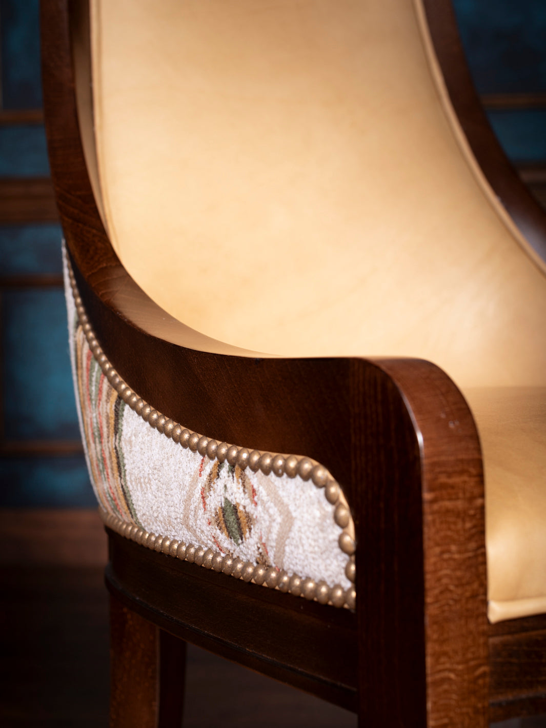 Trail Ride Leather Dining Chair