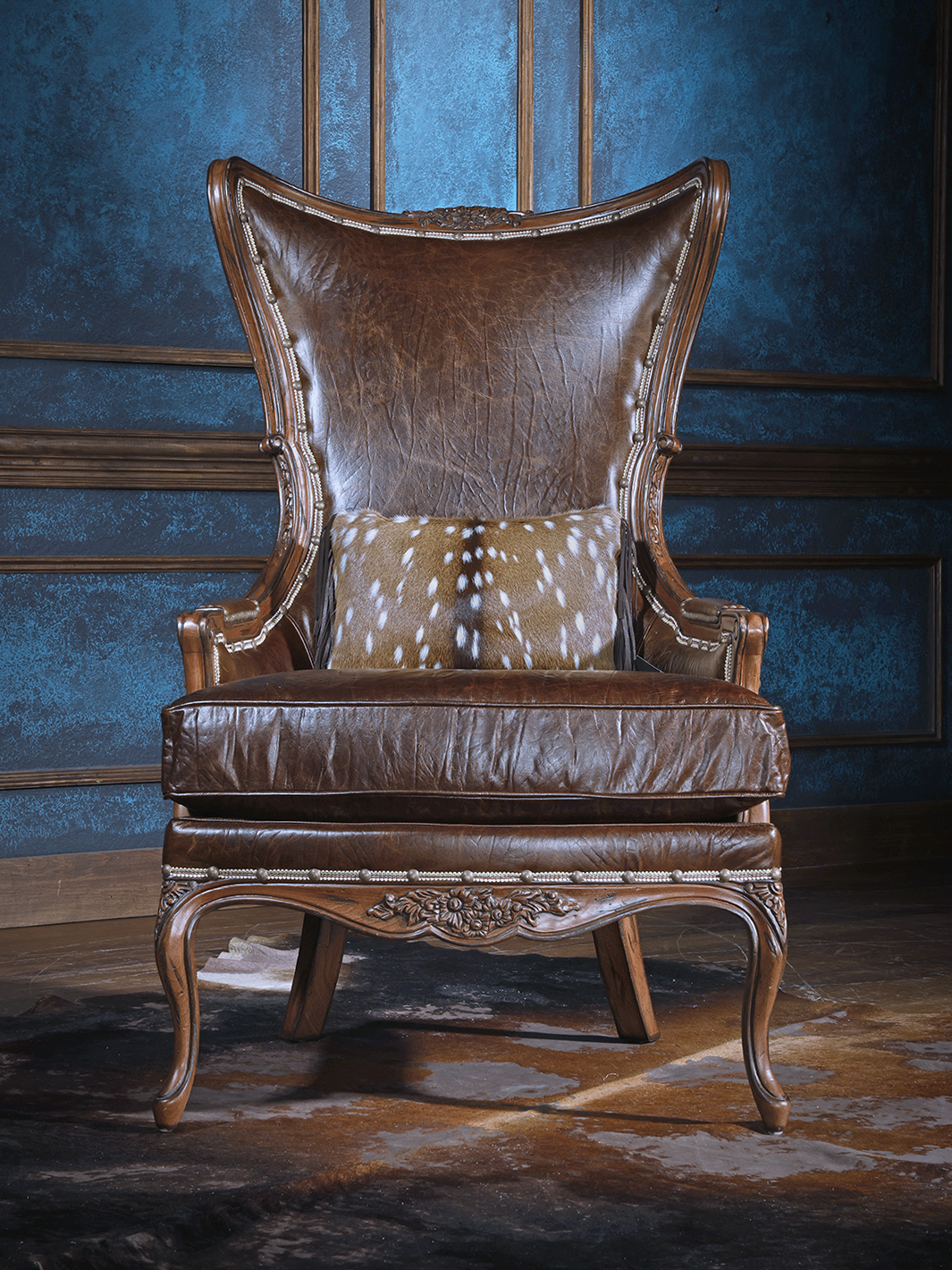 Lakota Leather Accent Chair