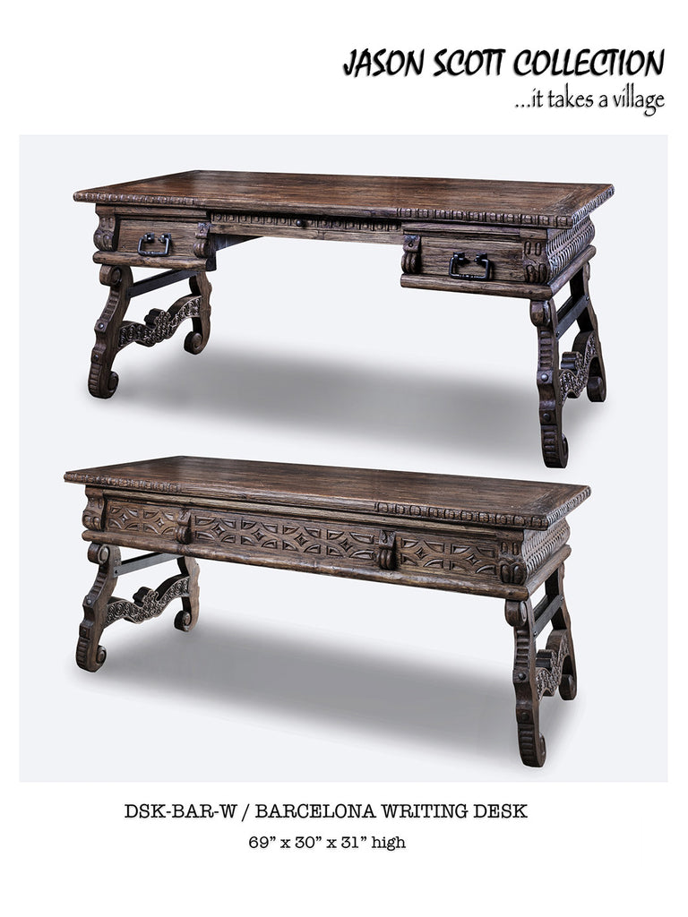 Jason Scott Barcelona Writing Desk – Runyon's Fine Furniture