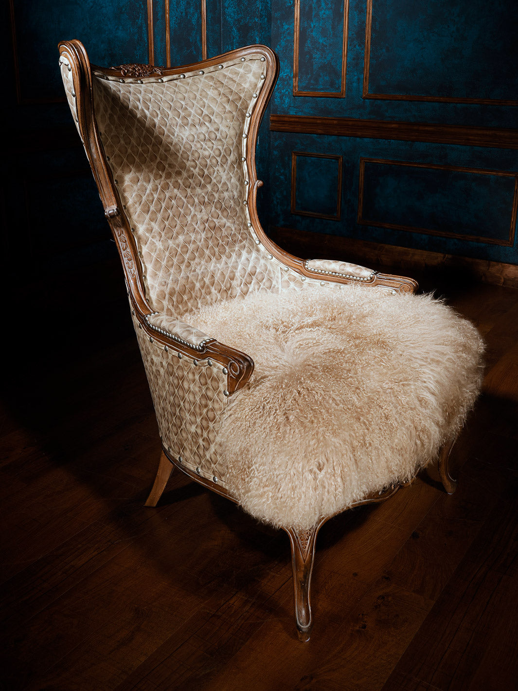 Cinderella Wingback Accent Chair