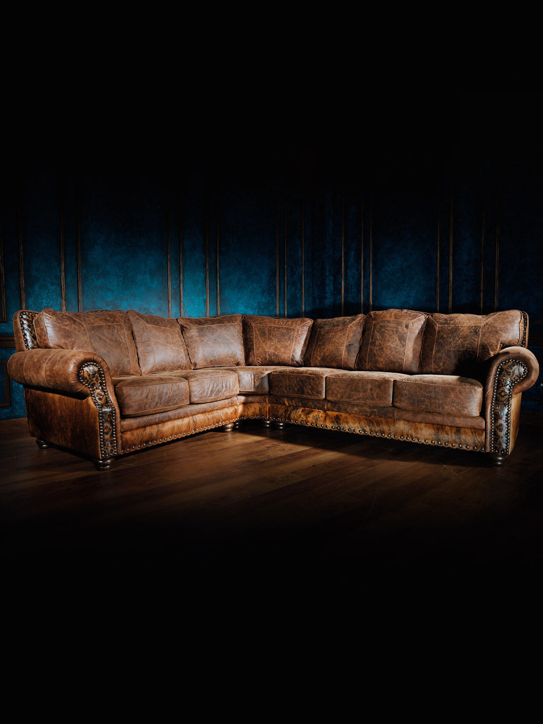 Western Sectional Sofas Rustic Luxury