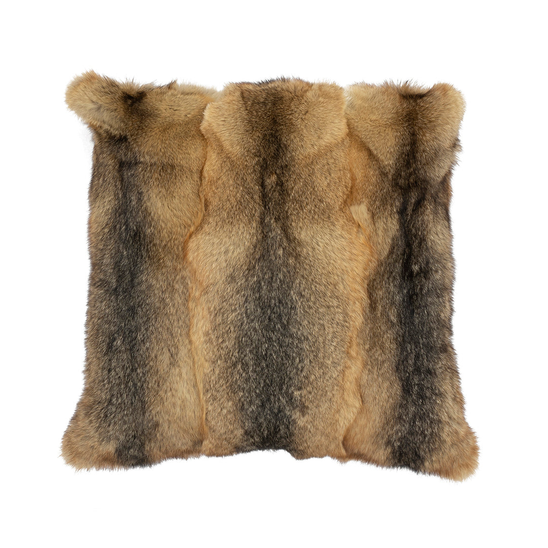 Fire Island Fox Fur Pillow
