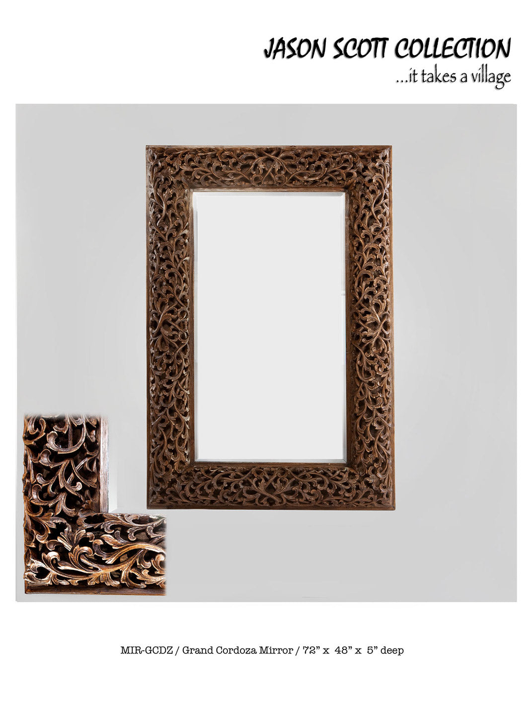 Jason Scott Grand Cordoza Mirror