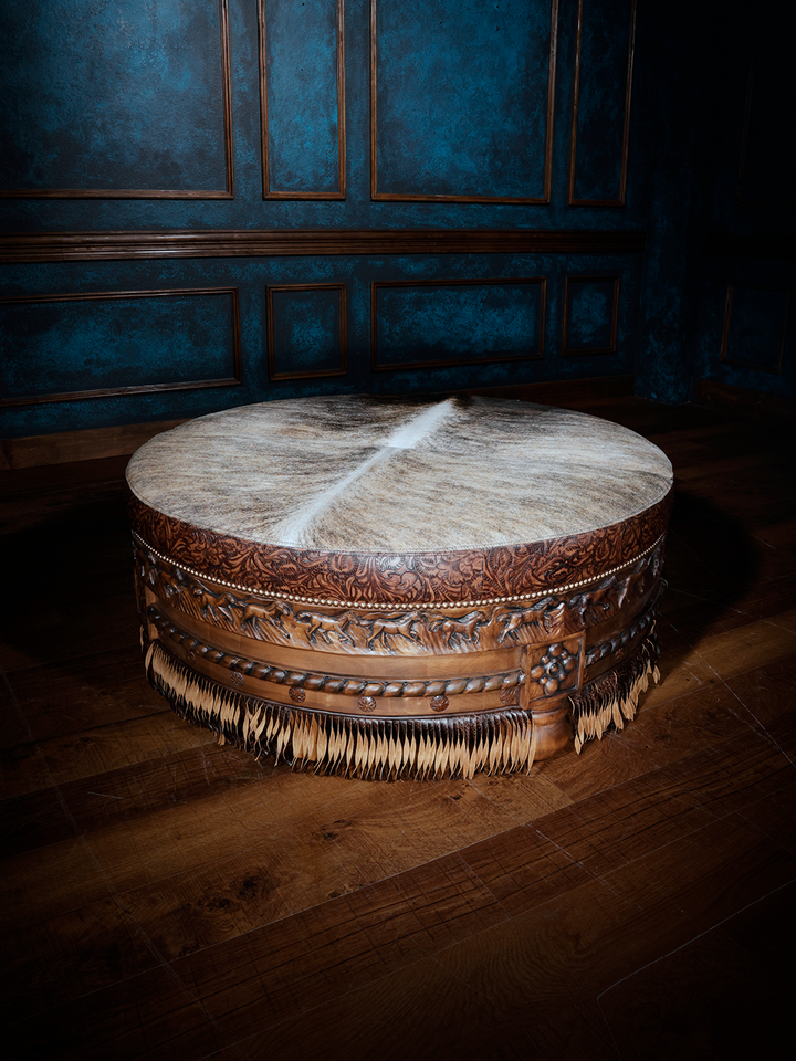 The Cattle King Ranch Ottoman