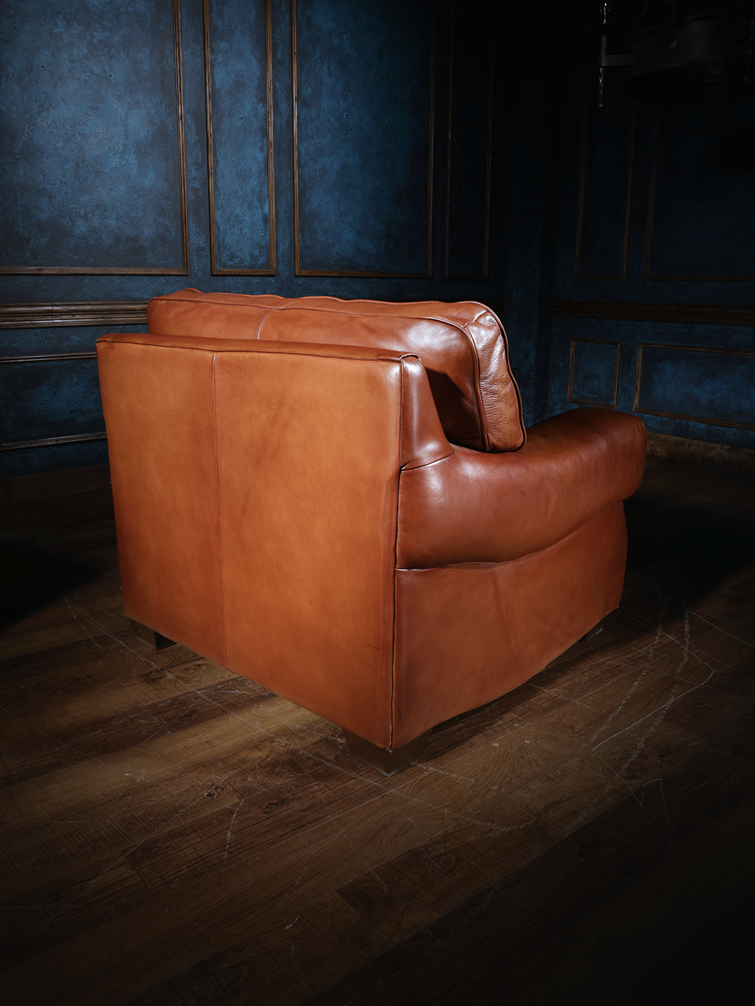 Cowboy Whiskey Leather Chair