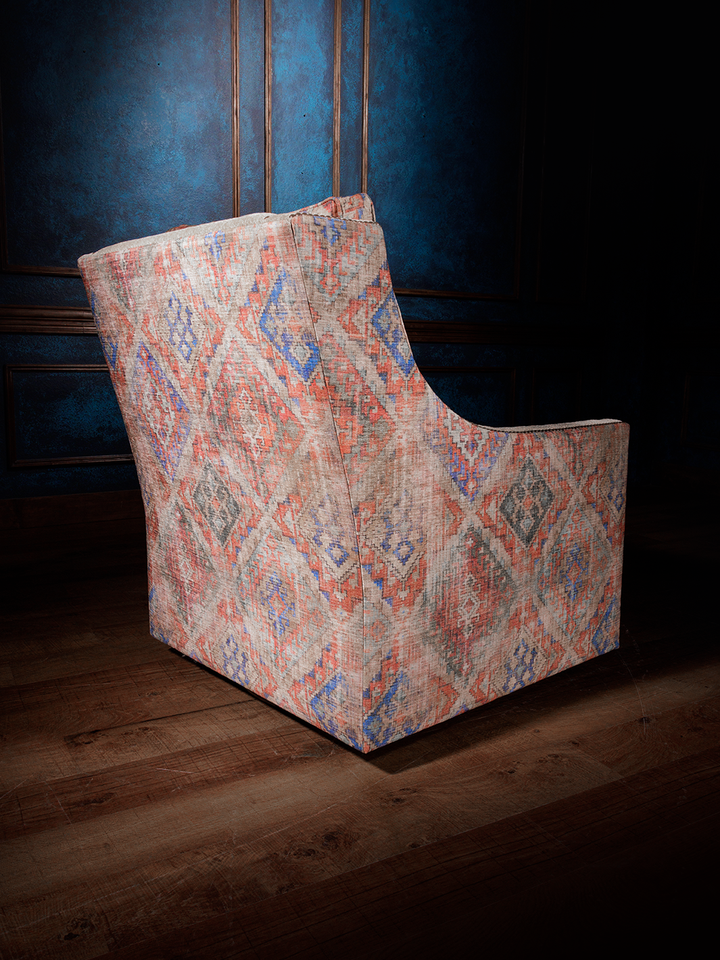 Omari Fabric Swivel Chair