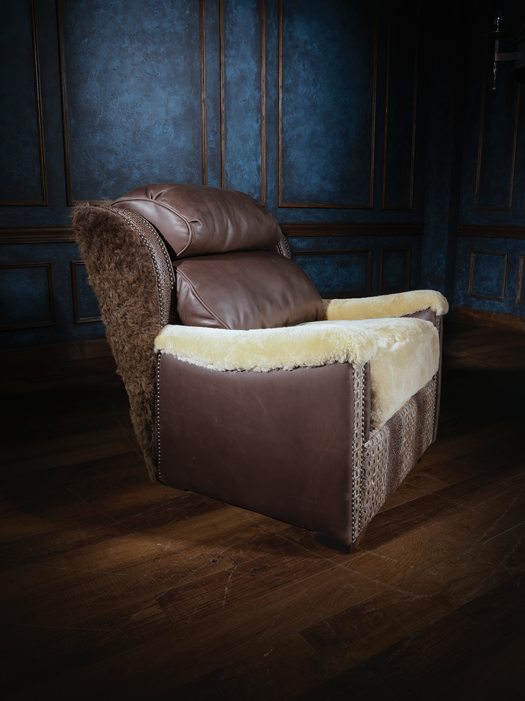 Fauteuil adulte Rocking Chair bison