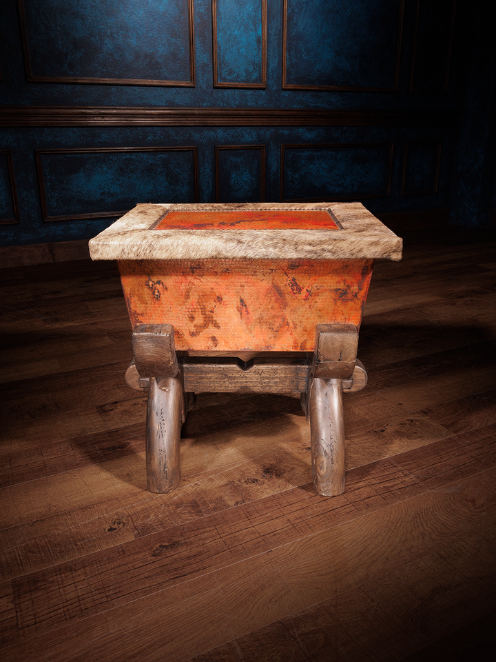 Chuck Wagon Accent Side Table